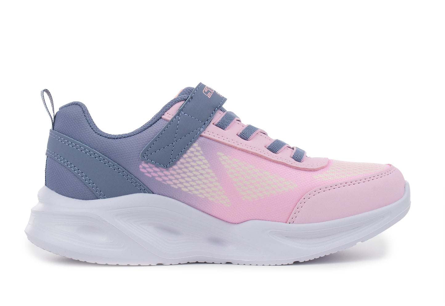 Skechers S-Lights: Sola Glow - Ombre Deluxe. 303714L/GYLP. - Bambas Valencia
