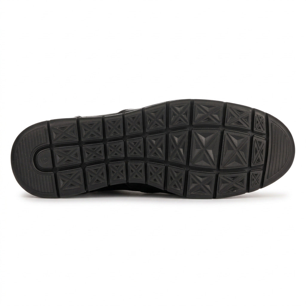 Mocasín On Foot Piel. 8906-NEGRO. - Bambas Valencia