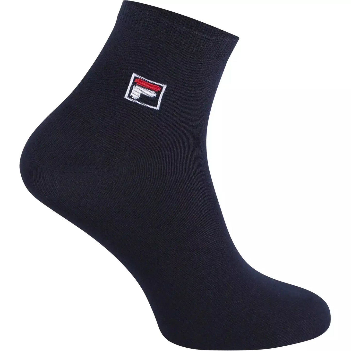 Fila Quarter Plain Socks Mercerized Cotton, pack de 3. F1763-321. - Bambas Valencia