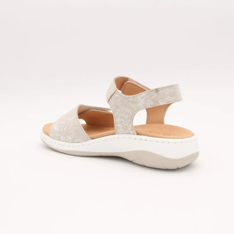 Sandalia Descanflex. 18550/Beige. - Bambas Valencia