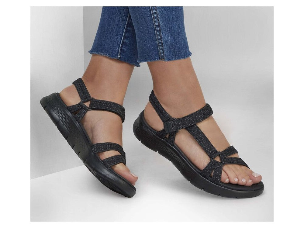 Sandalias Skechers Go Walk Flex. 141451/BBK.