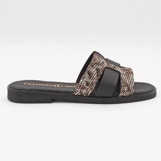 Sandalia Donovan. 14385-NEGRO. - Bambas Valencia