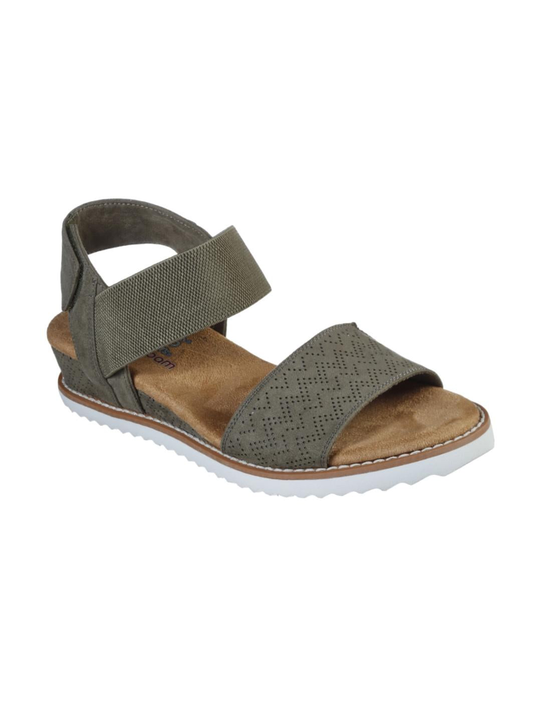 Sandalias Skechers Desert Kiss. 31440/OLV. - Bambas Valencia